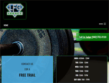 Tablet Screenshot of legacyfitness.net